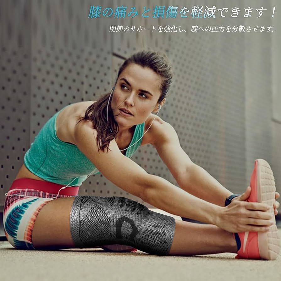 Amazon.co.jp: NEENCA 薄手 膝サポーター 夏用 半月板サポーター